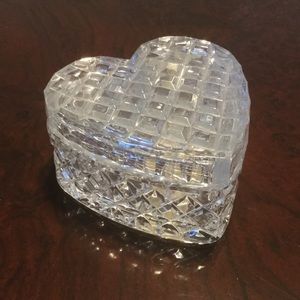GLASS HEART JEWELRY / CHANGE BOX